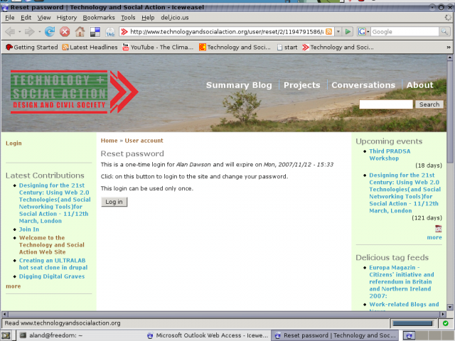 Reset Password Page Reset Password Page